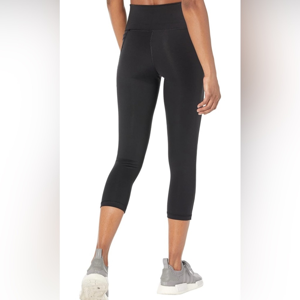 ADIDAS Black Patterned Climalite Leggings